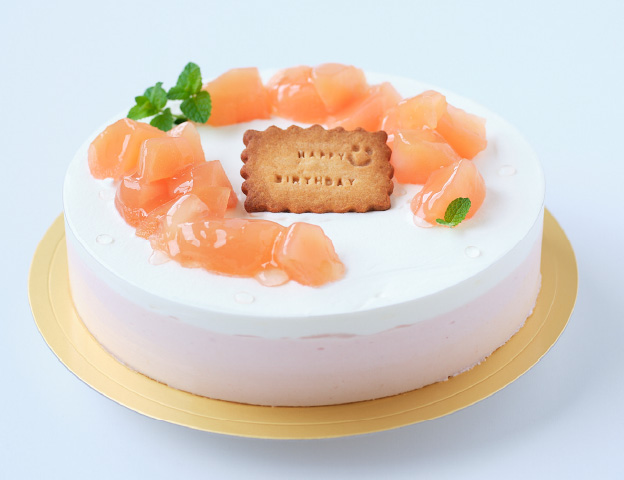 季節のフルーツムースケーキ